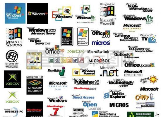 微軟產(chǎn)品logo圖片