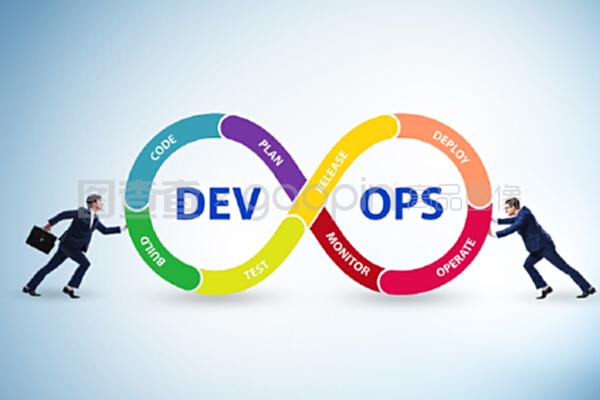 devOps軟件開發它的概念。